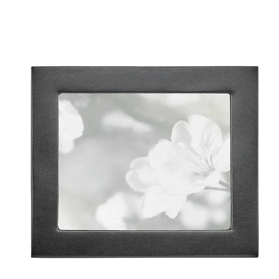 Traditional Full-grain Leather Picture Frame in Black - The Mayfair Hall