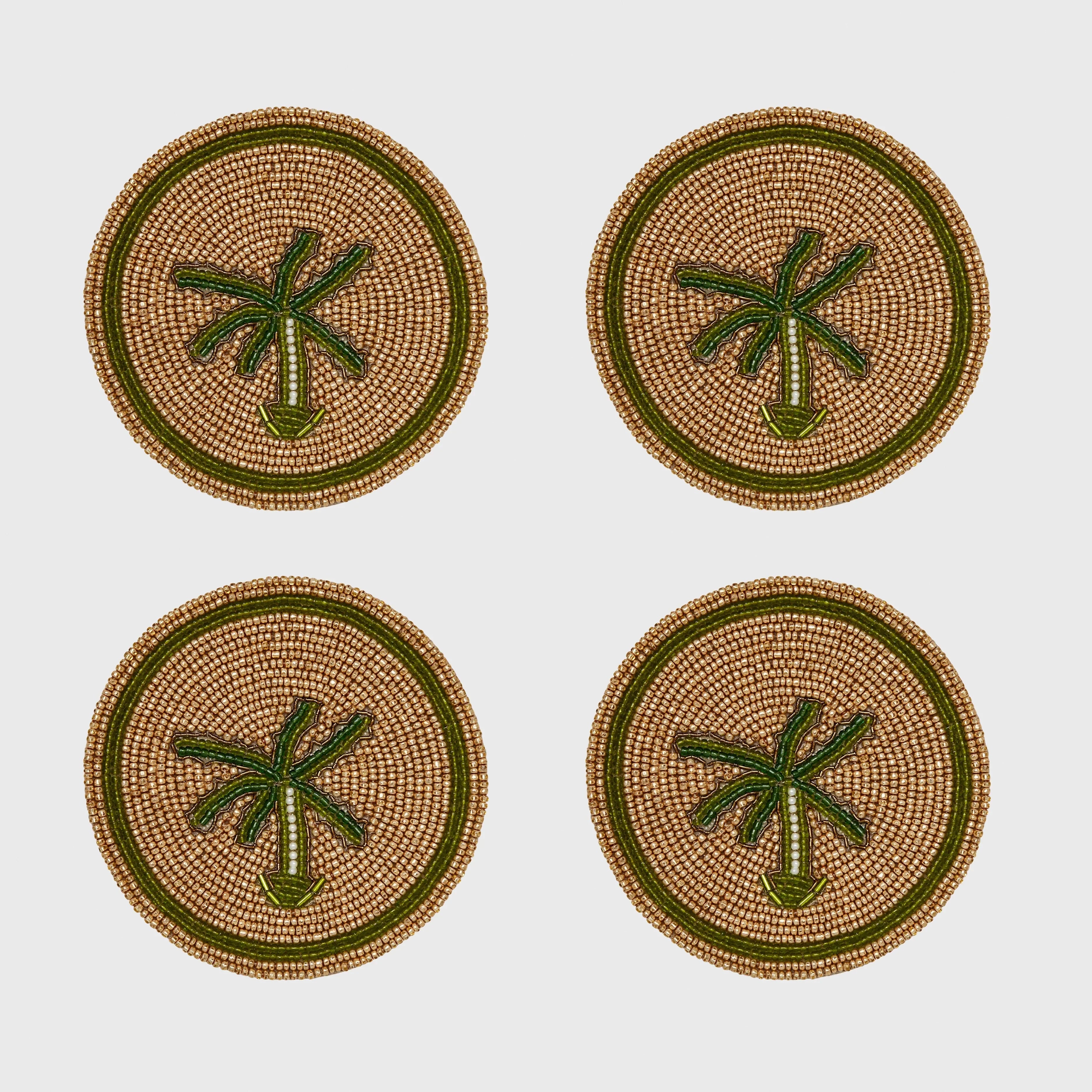 Palm tree coasters - The Mayfair Hall