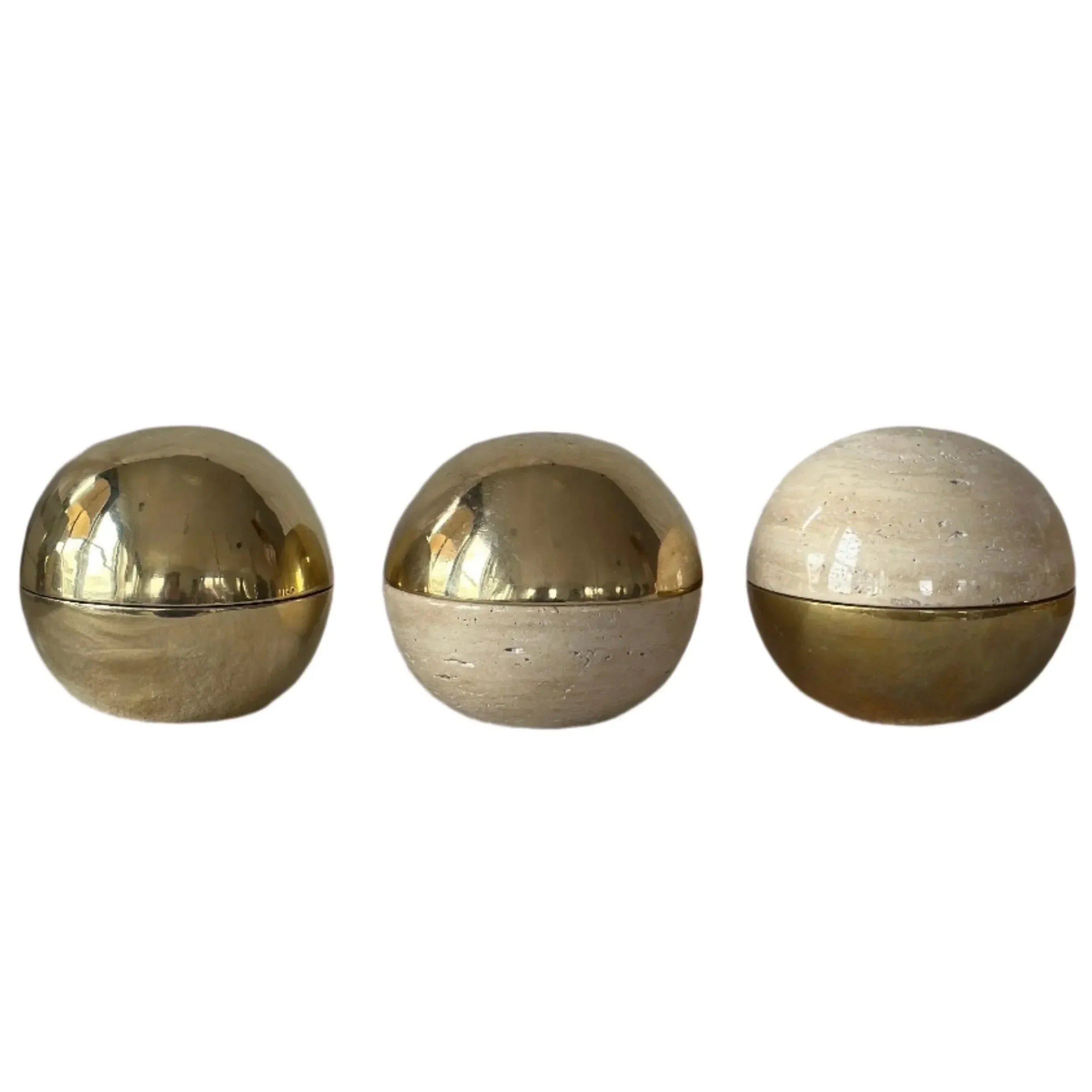 Small Dot Box in Brass - The Mayfair Hall