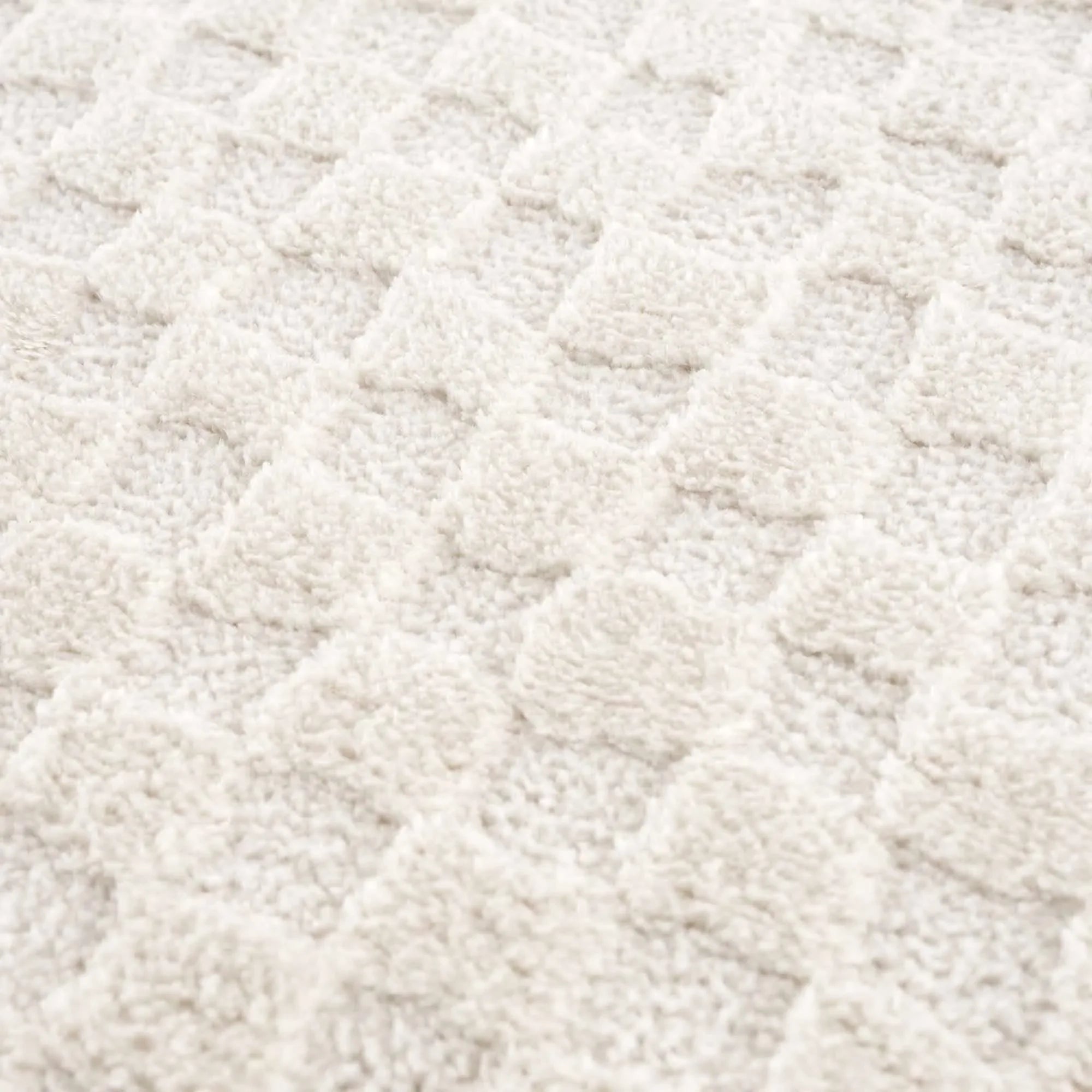 Leryn Ivory Checkered Area Rug - The Mayfair Hall