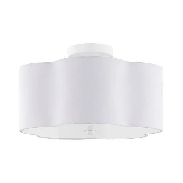 Joeluna Ceiling Light in White - The Mayfair Hall