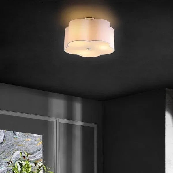 Joeluna Ceiling Light in White - The Mayfair Hall