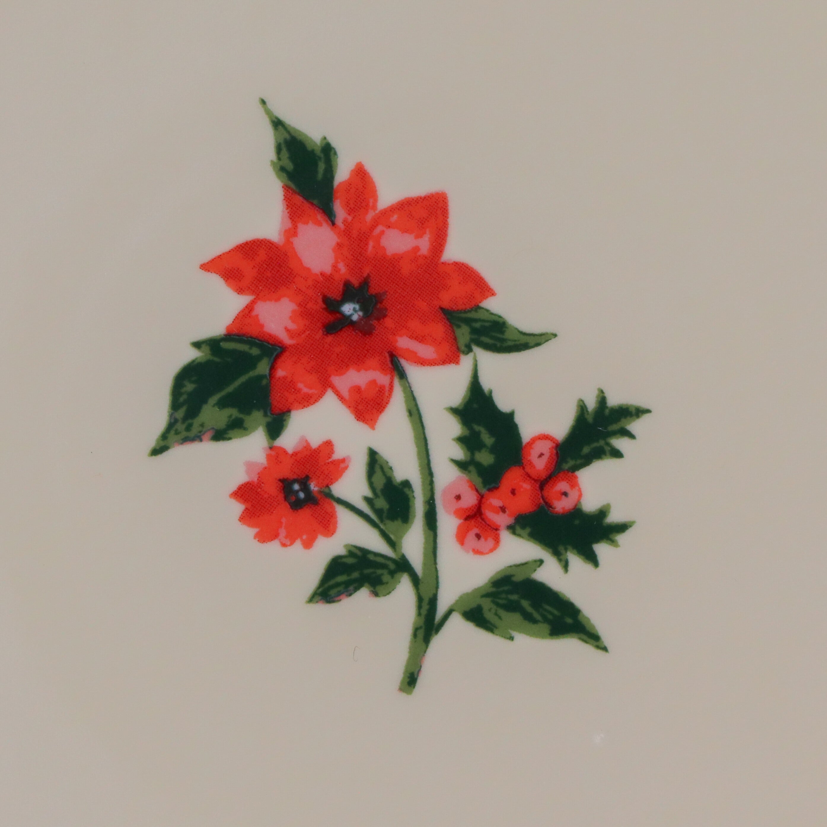 Fabled Flora Scalloped Starter Plate - Case of 12 Plates