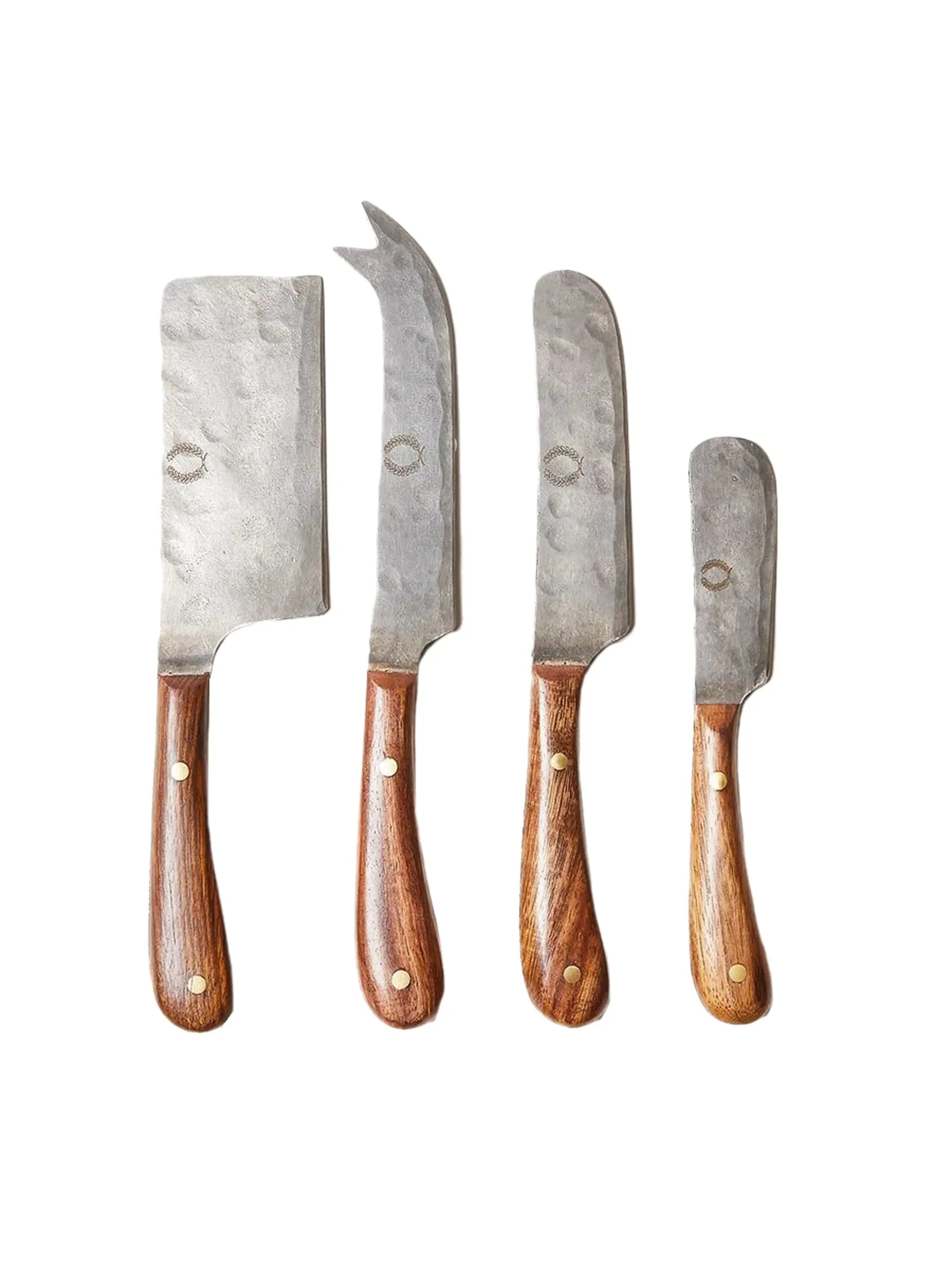 Farmhouse Pottery Artisan Forged Cheese Knife Set - The Mayfair Hall