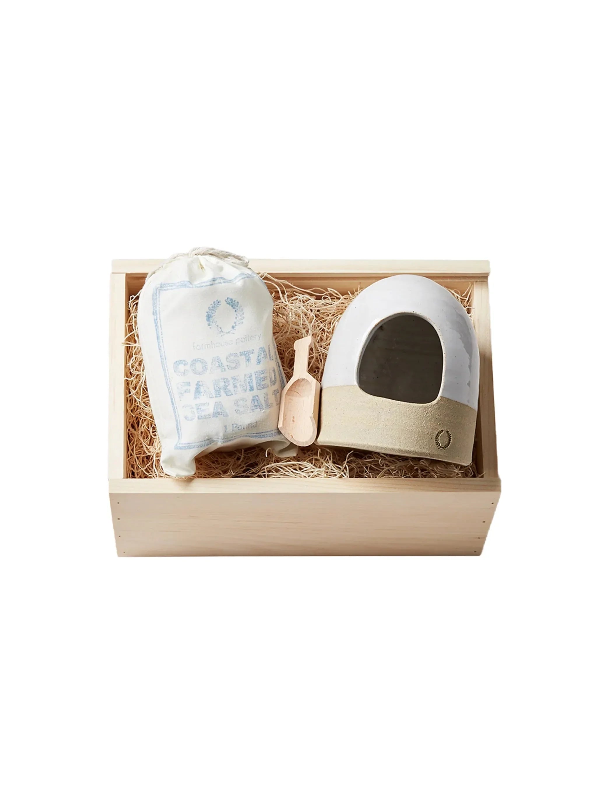 Farmhouse Pottery Salt and Cellar Gift Set - The Mayfair Hall