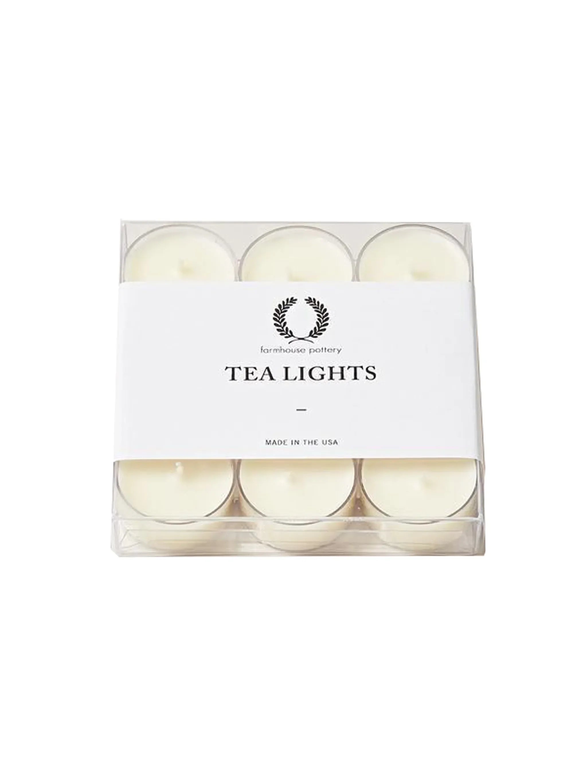 Farmhouse Pottery Tea Light Candles - The Mayfair Hall