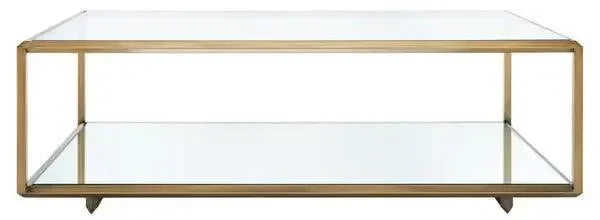 Safavieh Florabella Bronze Mirrored Coffee Table