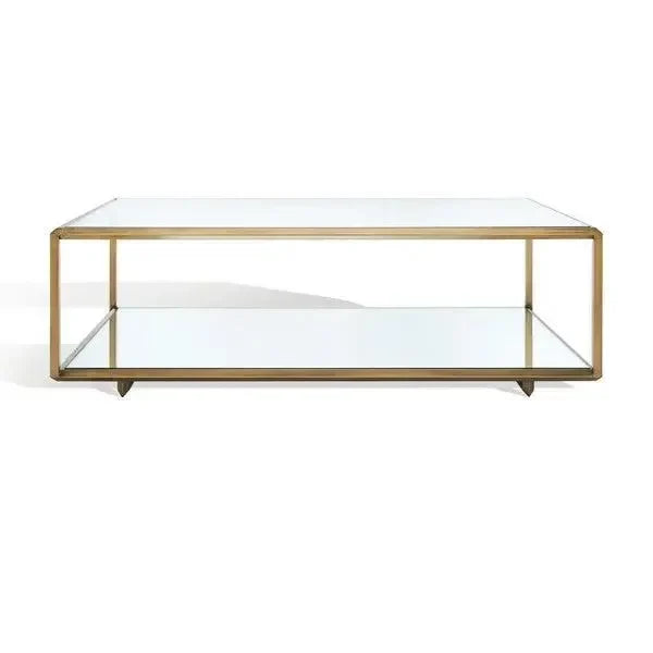 Safavieh Florabella Bronze Mirrored Coffee Table