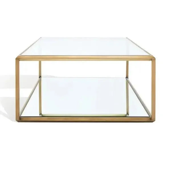 Safavieh Florabella Bronze Mirrored Coffee Table