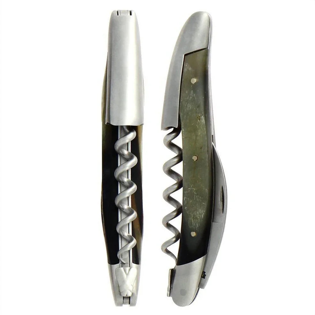 Forge de Laguiole Corkscrew Aubrac Horn Tip - Satin - The Mayfair Hall