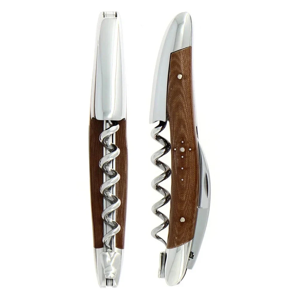 Forge de Laguiole Corkscrew Compressed Fabric - Chocolate - The Mayfair Hall