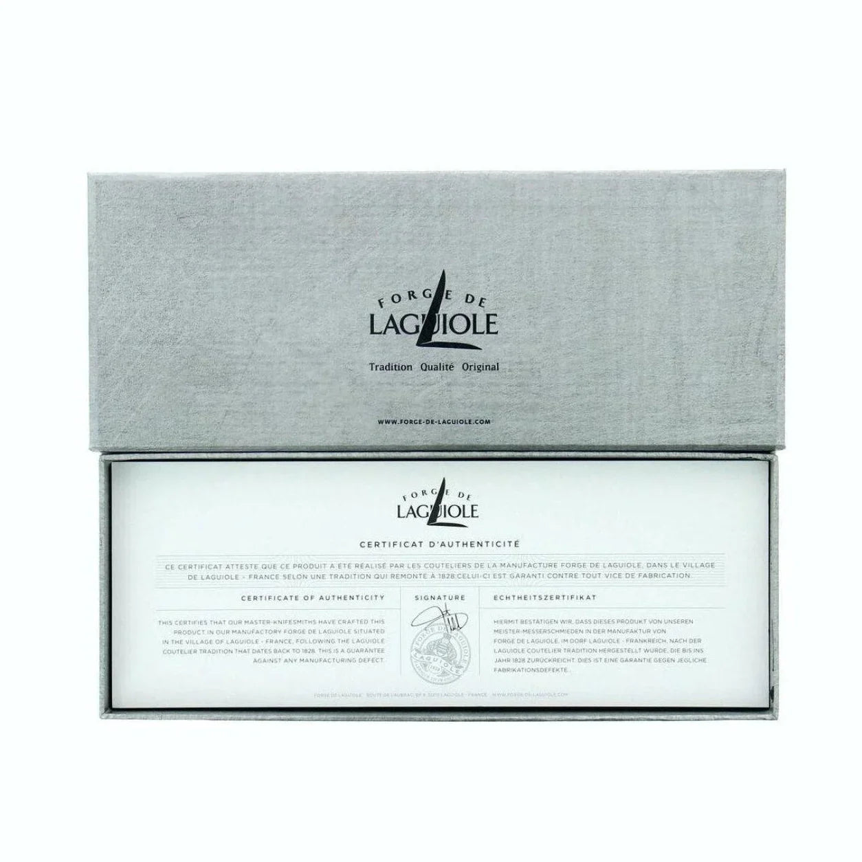 Forge de Laguiole Corkscrew Compressed Fabric - Red - The Mayfair Hall