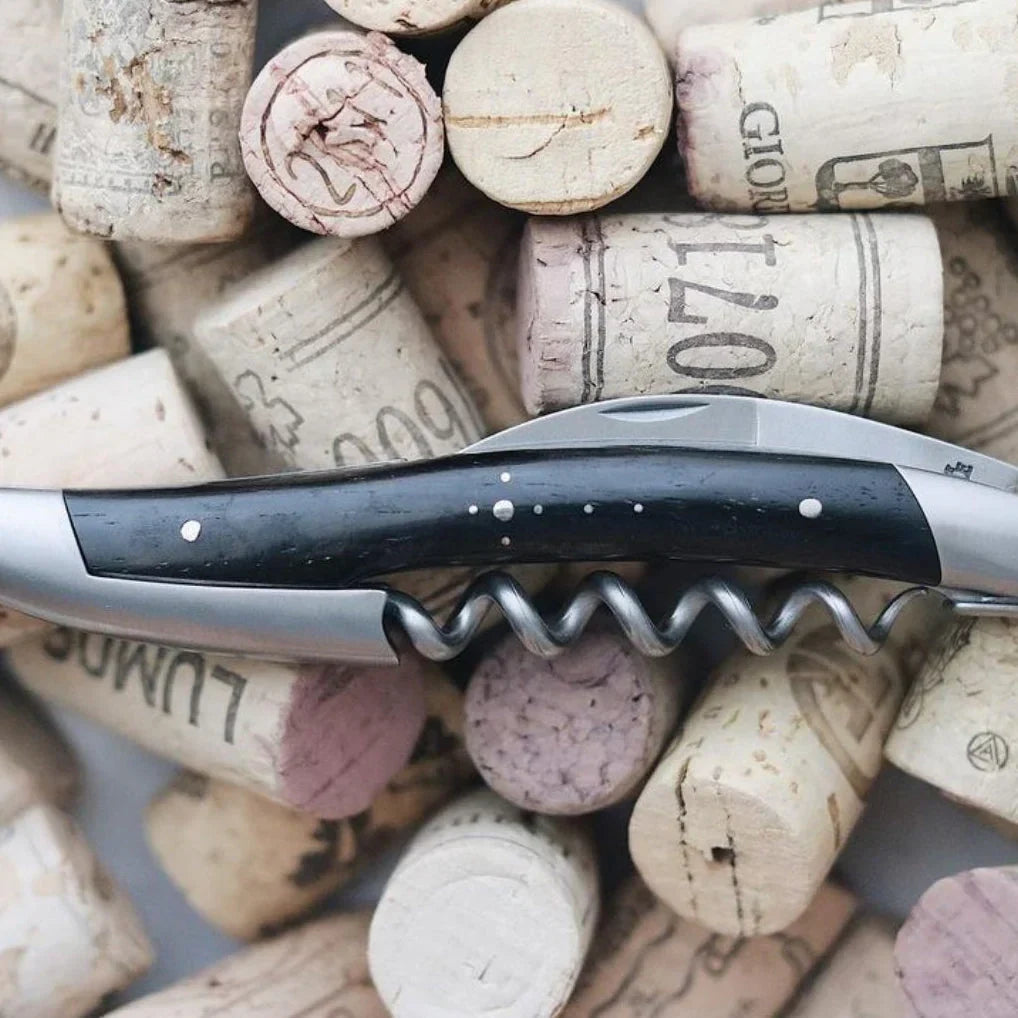Forge de Laguiole Corkscrew Ebony - Satin - The Mayfair Hall