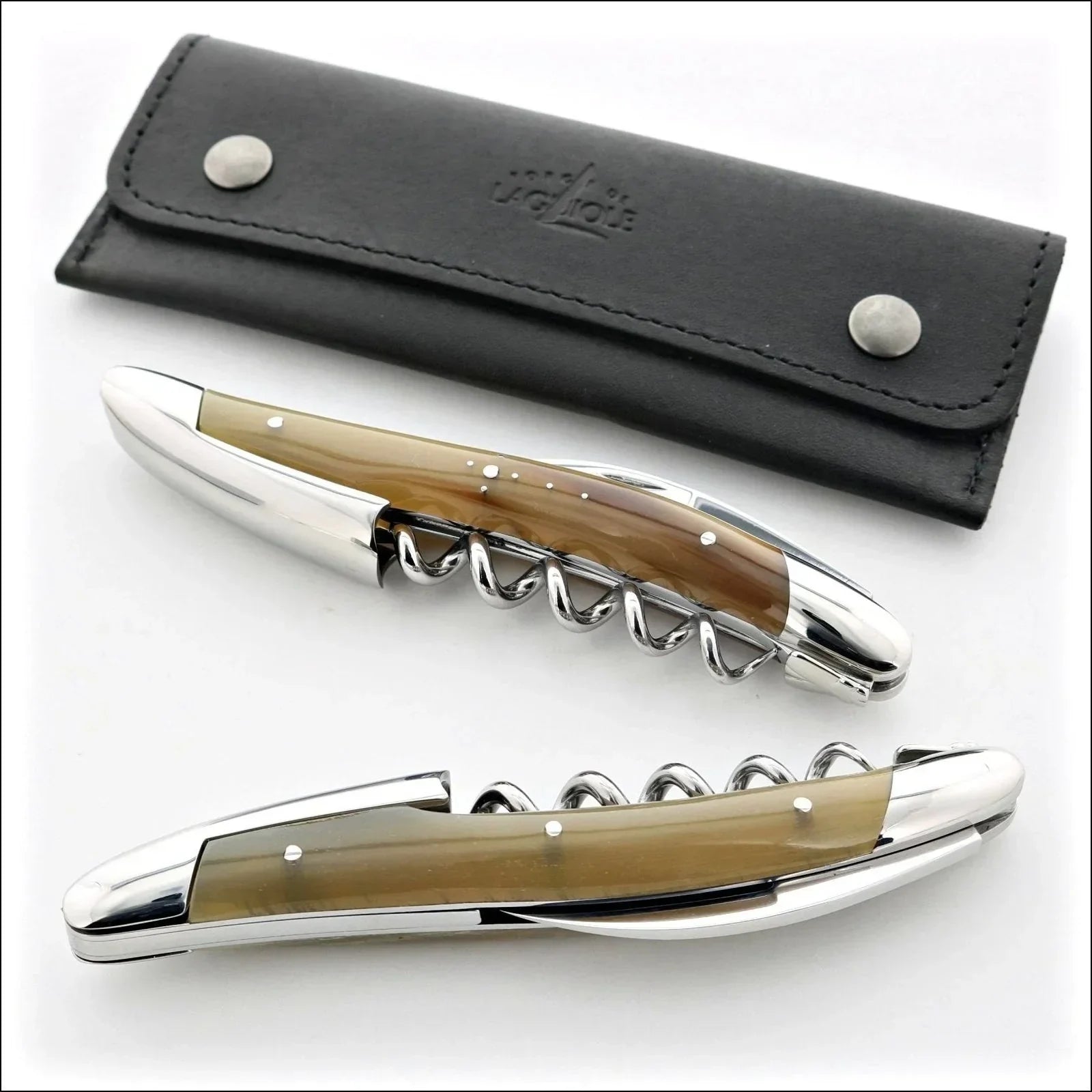 Forge de Laguiole Corkscrew Horn Tip Handle - The Mayfair Hall