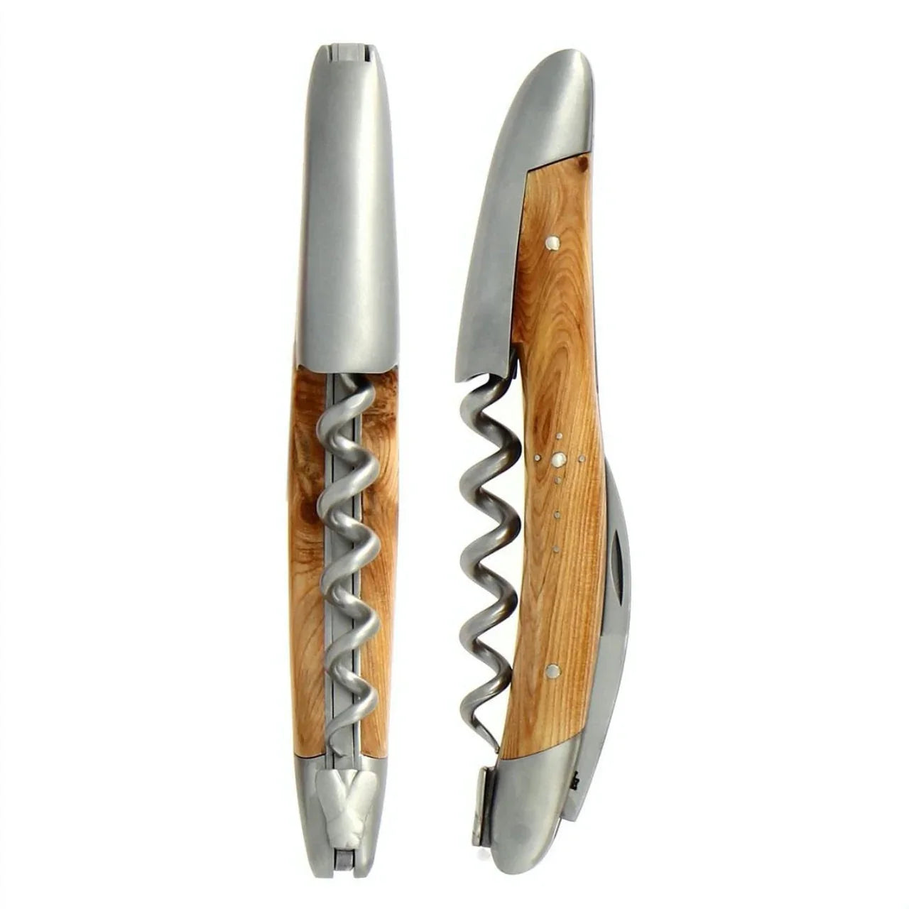 Forge de Laguiole Corkscrew Juniper Handle - Satin - The Mayfair Hall