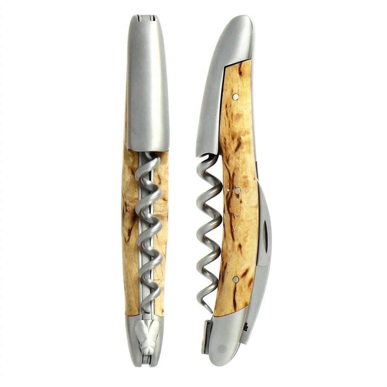 Forge de Laguiole Corkscrew Karelian Birch - Satin - The Mayfair Hall