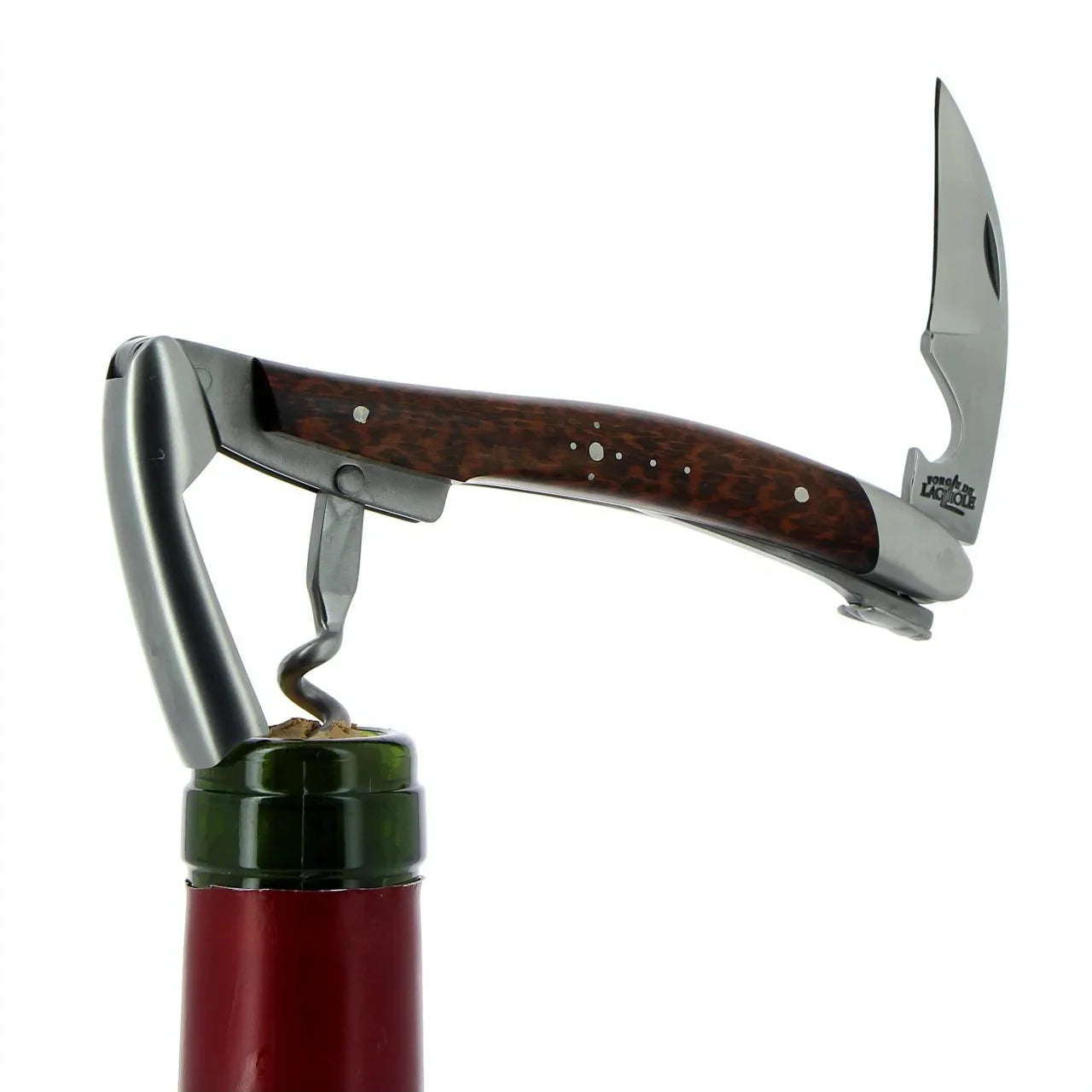 Forge de Laguiole Corkscrew Snakewood Handle - Satin - The Mayfair Hall