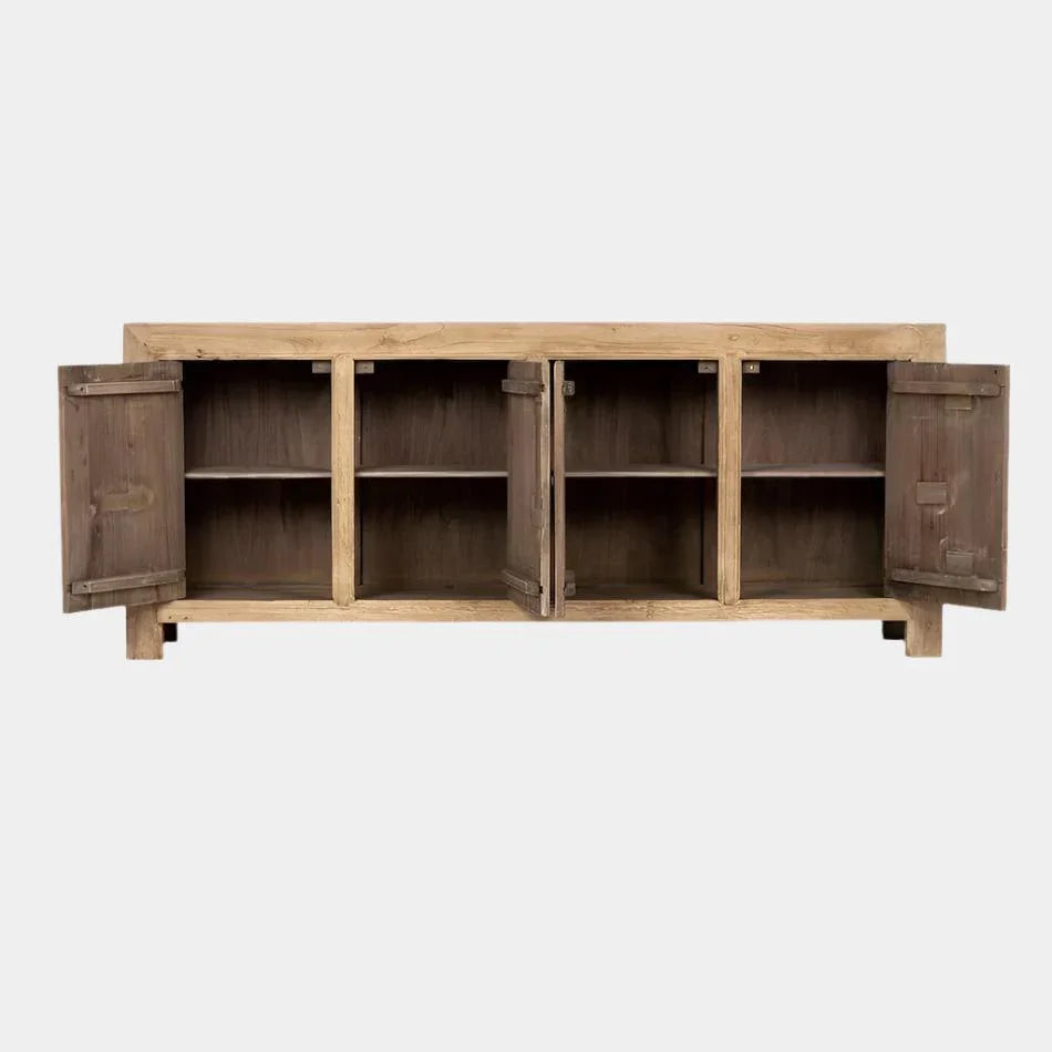 Four Door Elm Sideboard - The Mayfair Hall