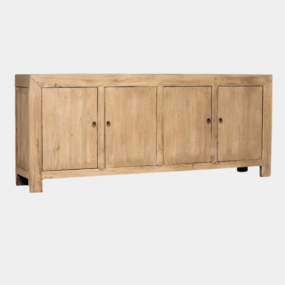 Four Door Elm Sideboard - The Mayfair Hall