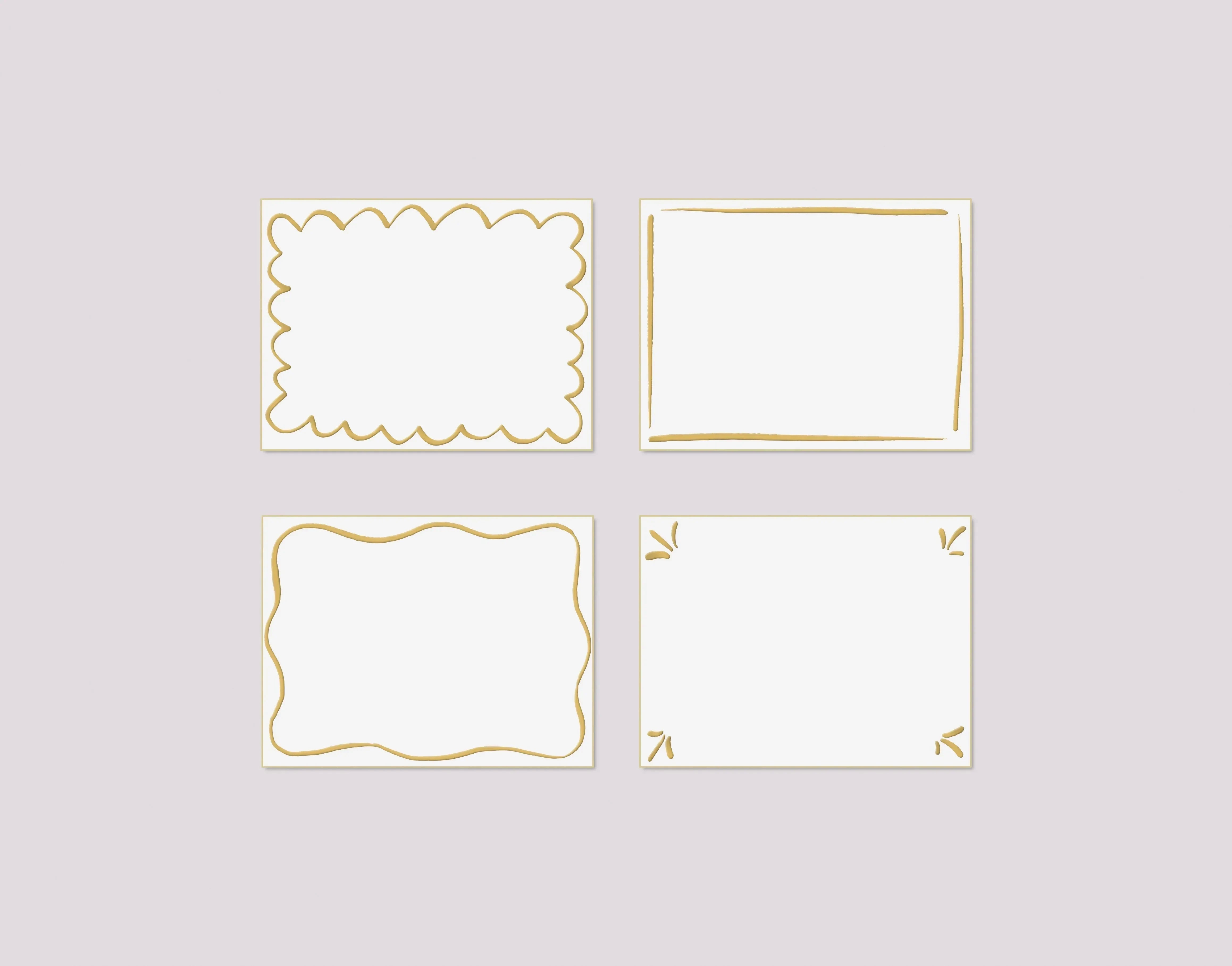 Golden Doodle Place Cards - The Mayfair Hall