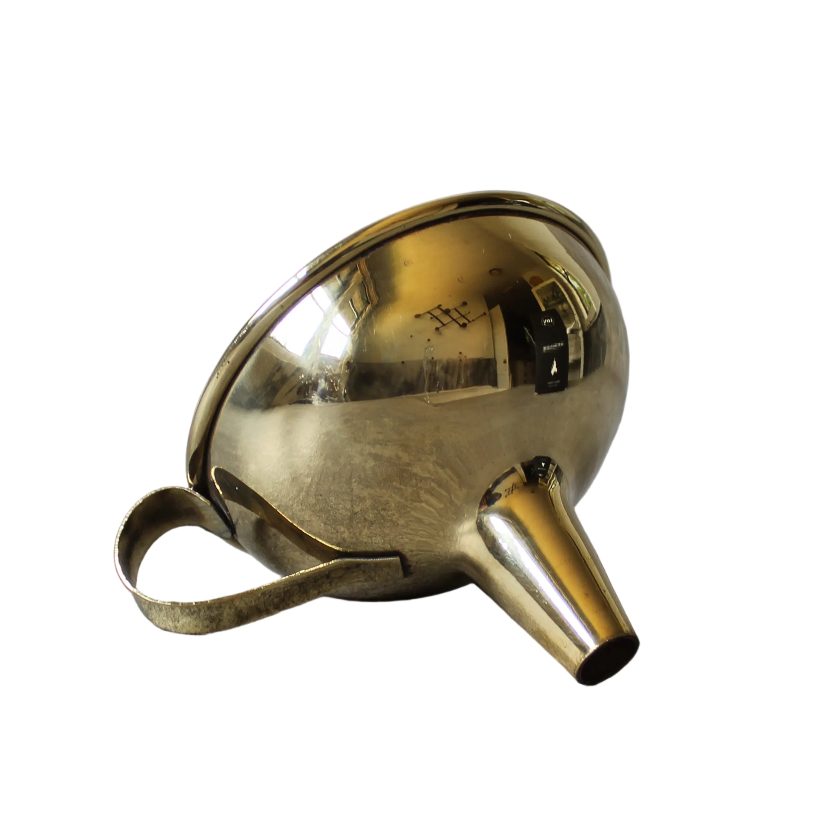 Solid Brass Funnel