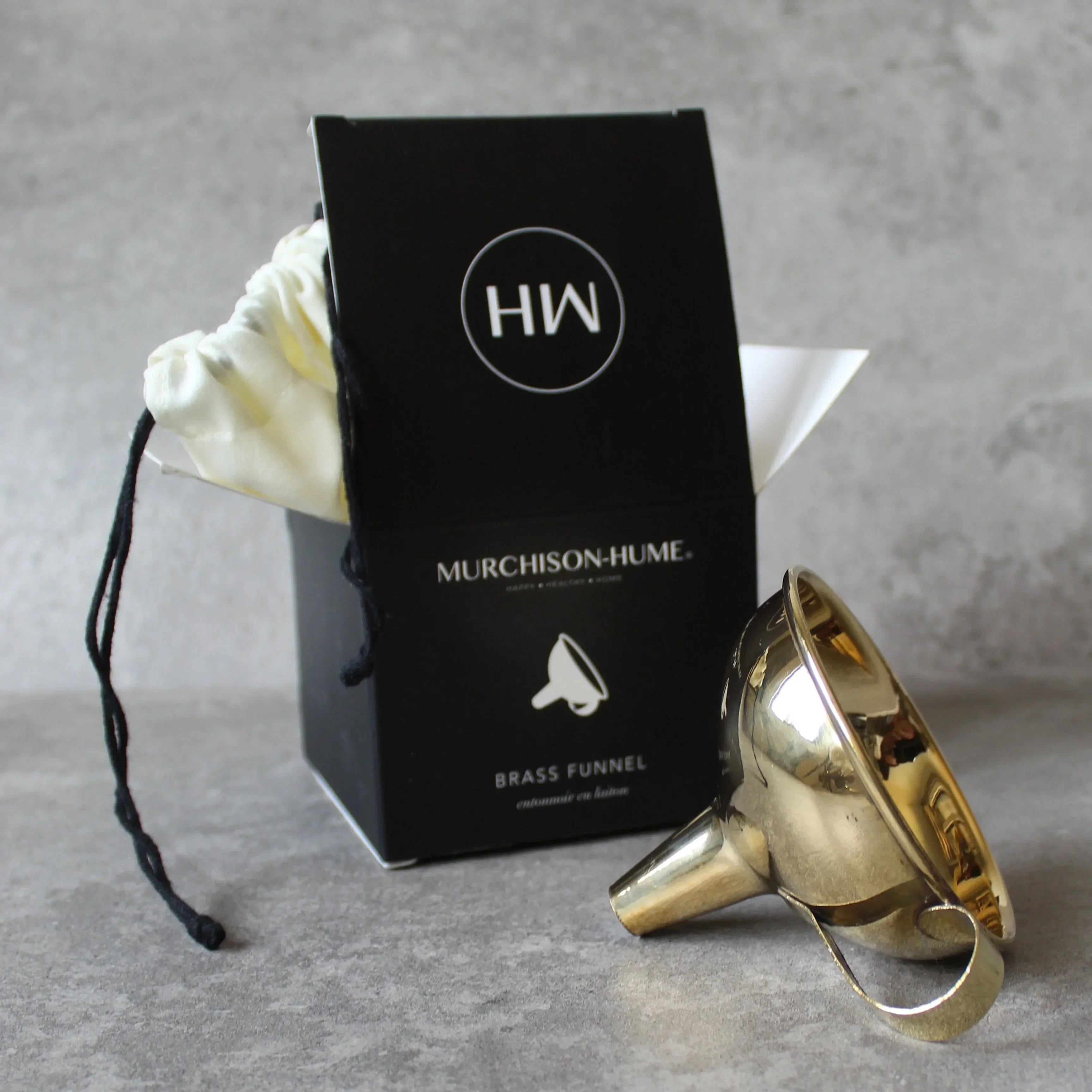 Solid Brass Funnel - The Mayfair Hall