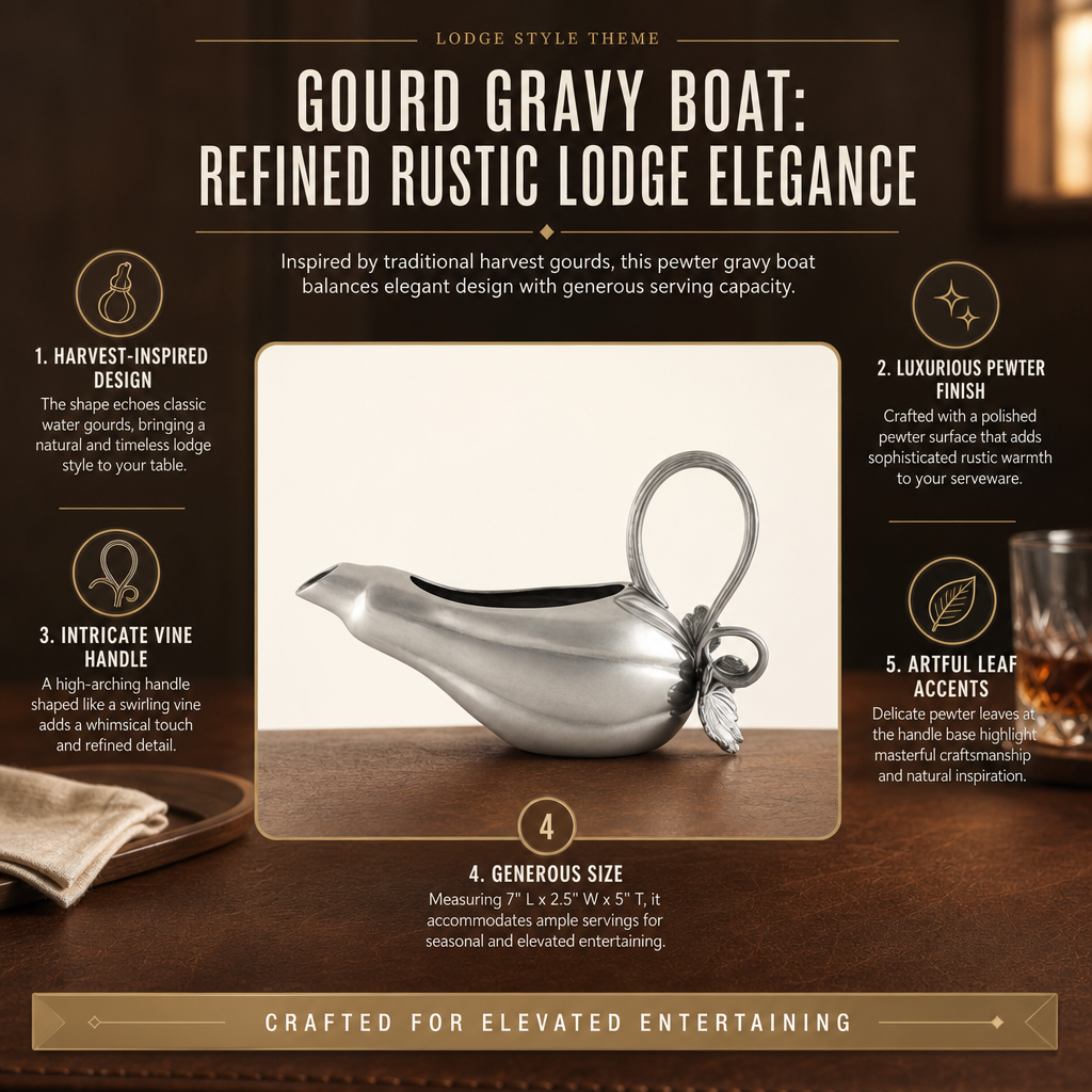 Gourd Gravy Boat