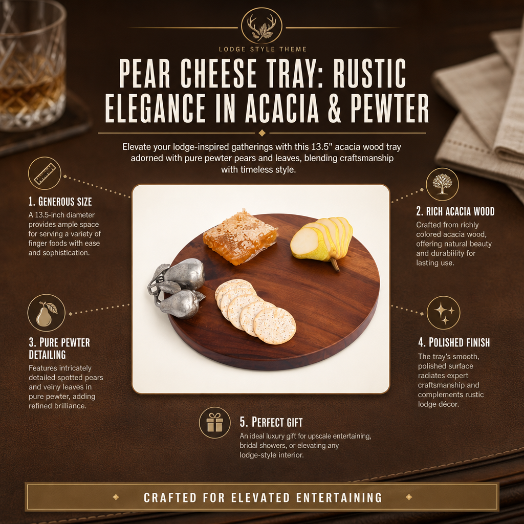 Pear Cheese Tray