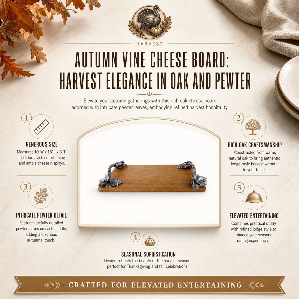 Autumn Vine Cheese Board