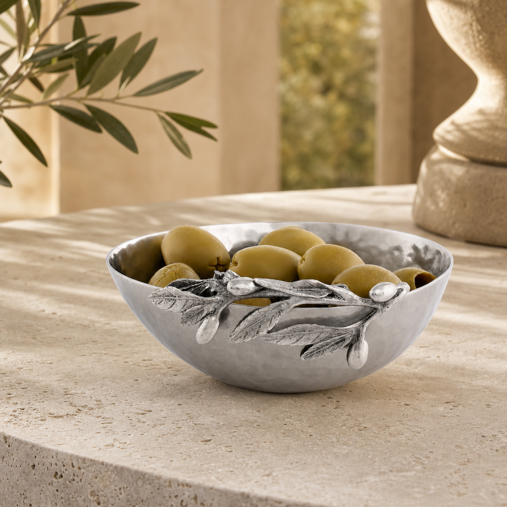 Olive Single Serving Bowl - Steel