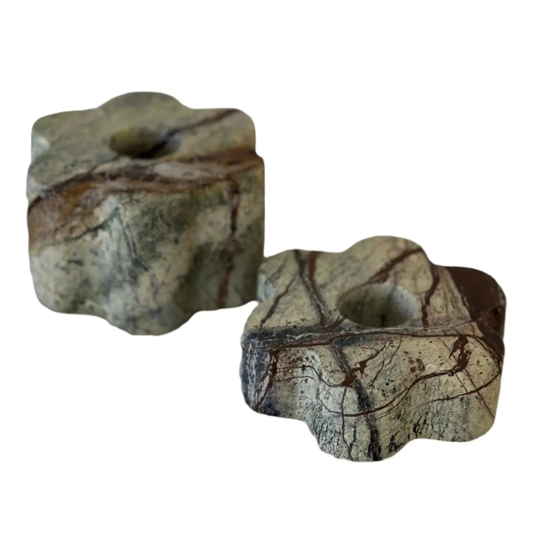 Bud Candle Set in Sea Grass - The Mayfair Hall