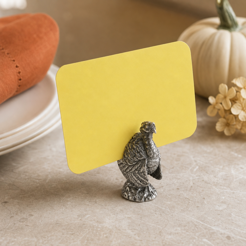 Turkey Place Card Holder