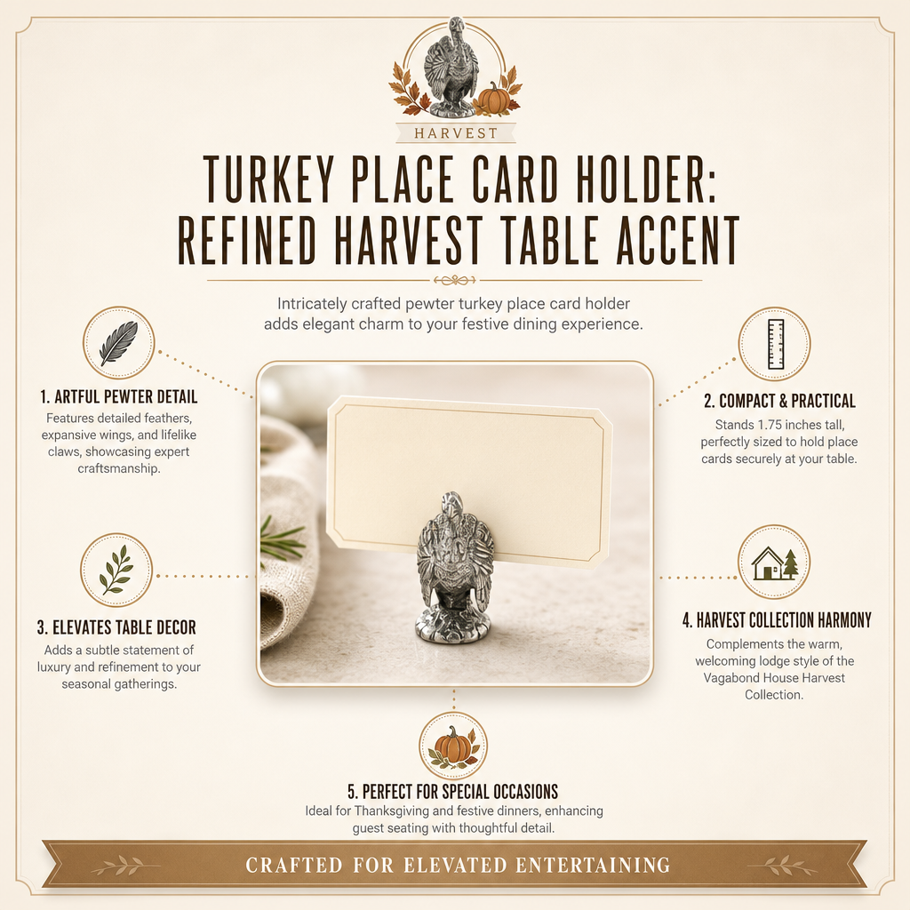 Turkey Place Card Holder
