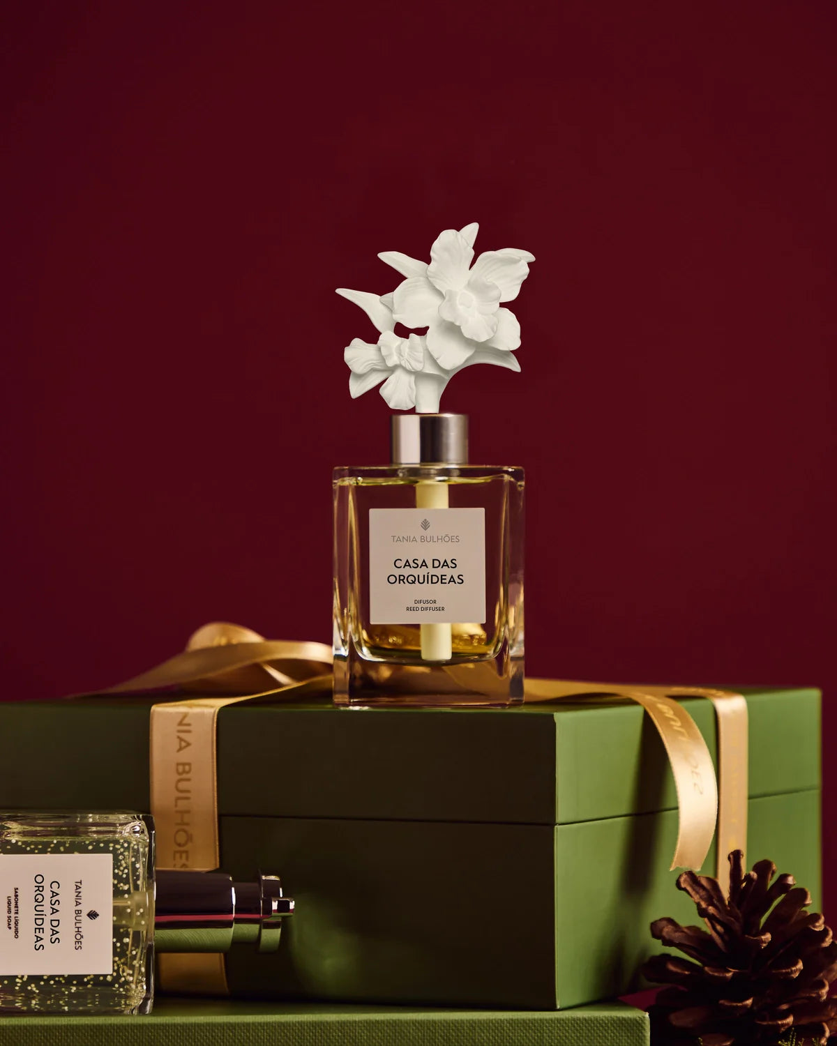 Porcelain Diffuser Orquidea Casa das Orquideas