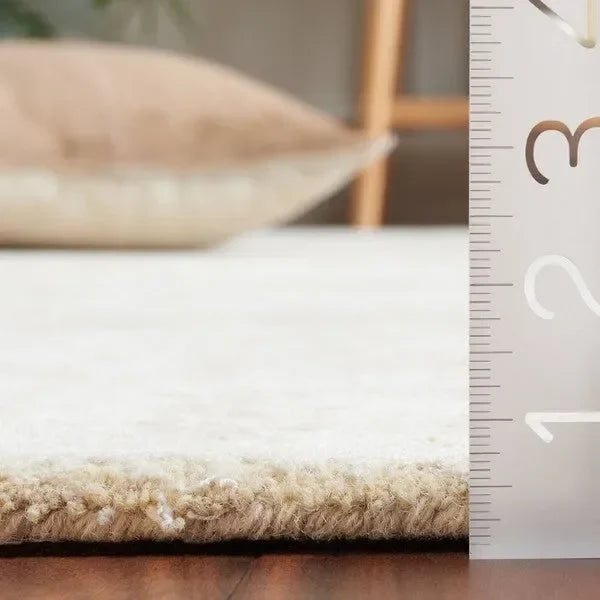 Glamour Viscose Rug in Gold and Ivory - The Mayfair Hall