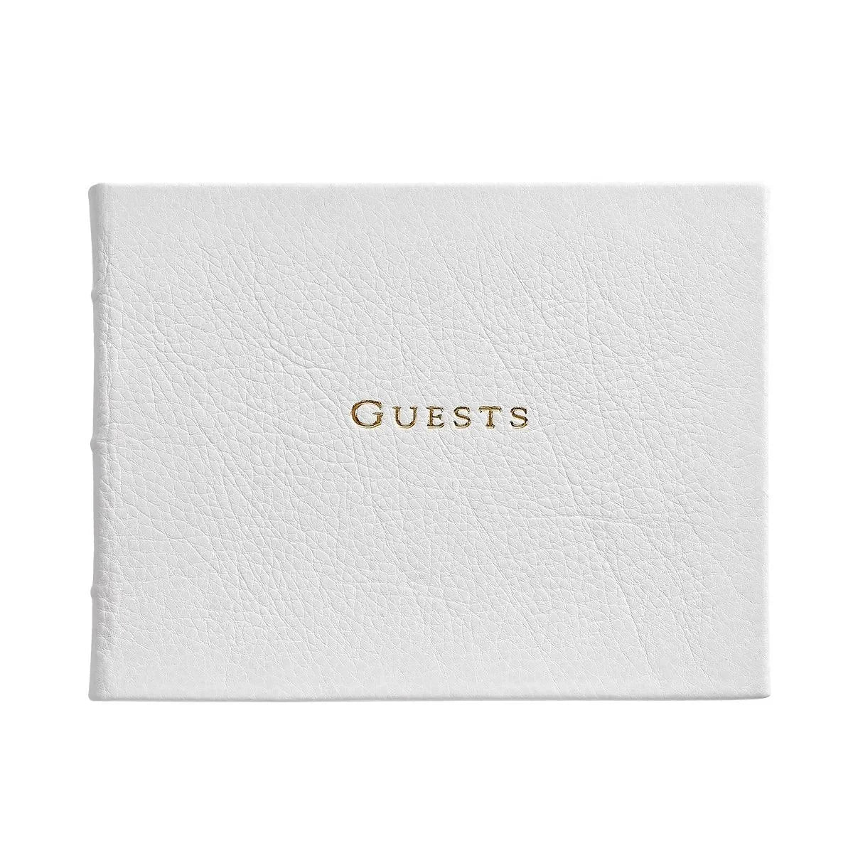 Leather Guest Book - The Mayfair Hall