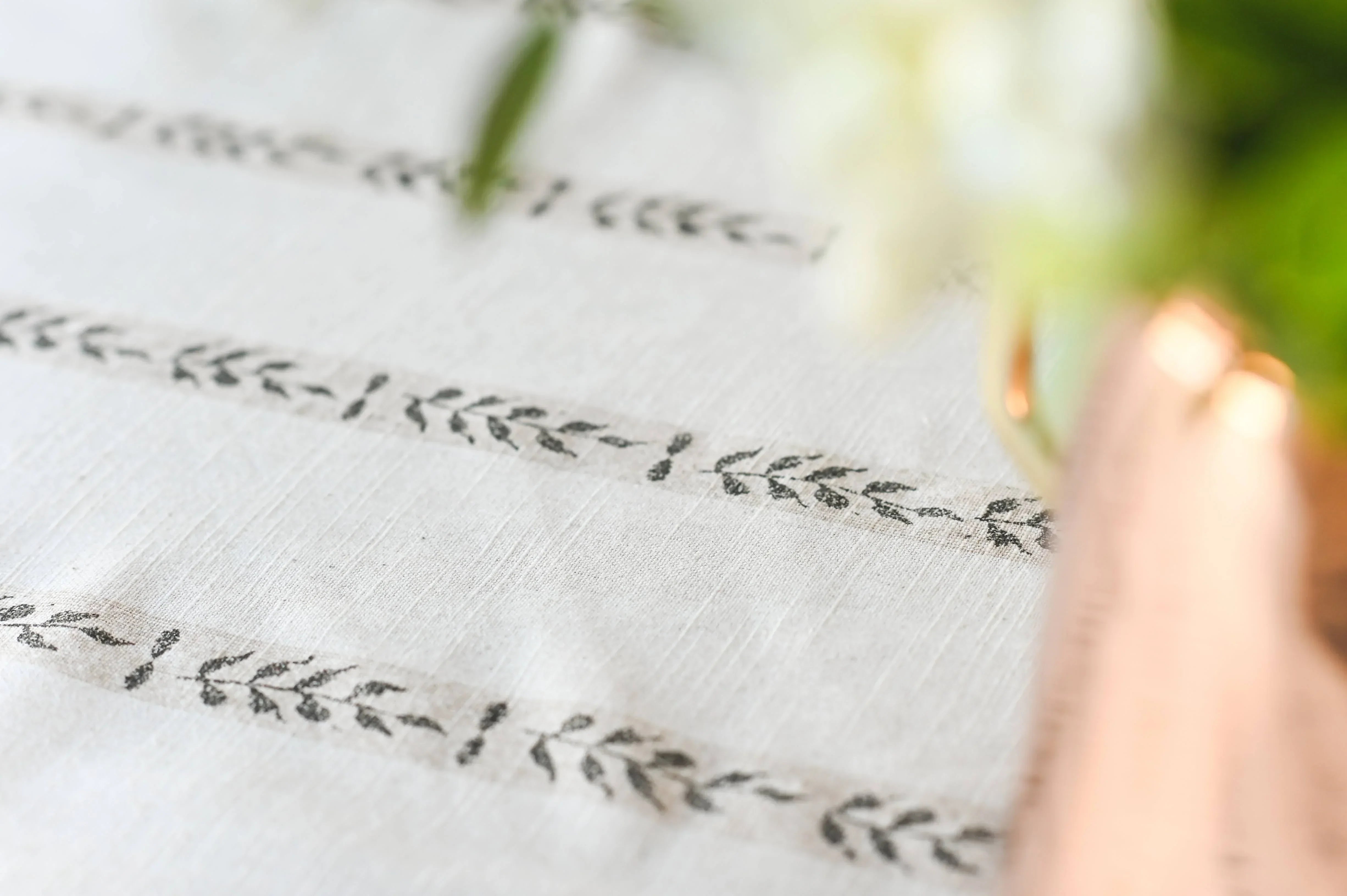 Walnut Leaf Tablecloth - The Mayfair Hall