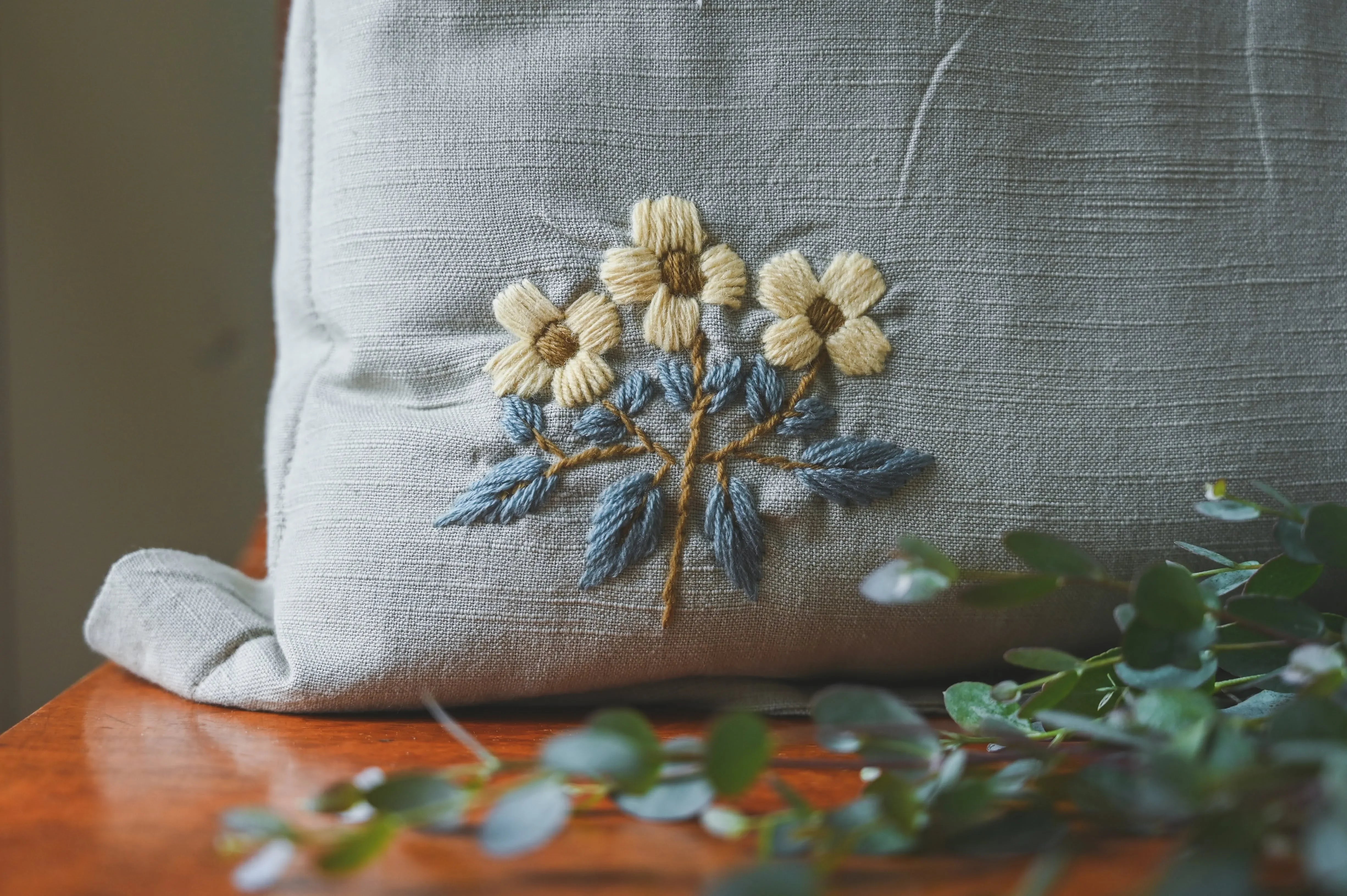 Florence Pillow (Natural) - The Mayfair Hall