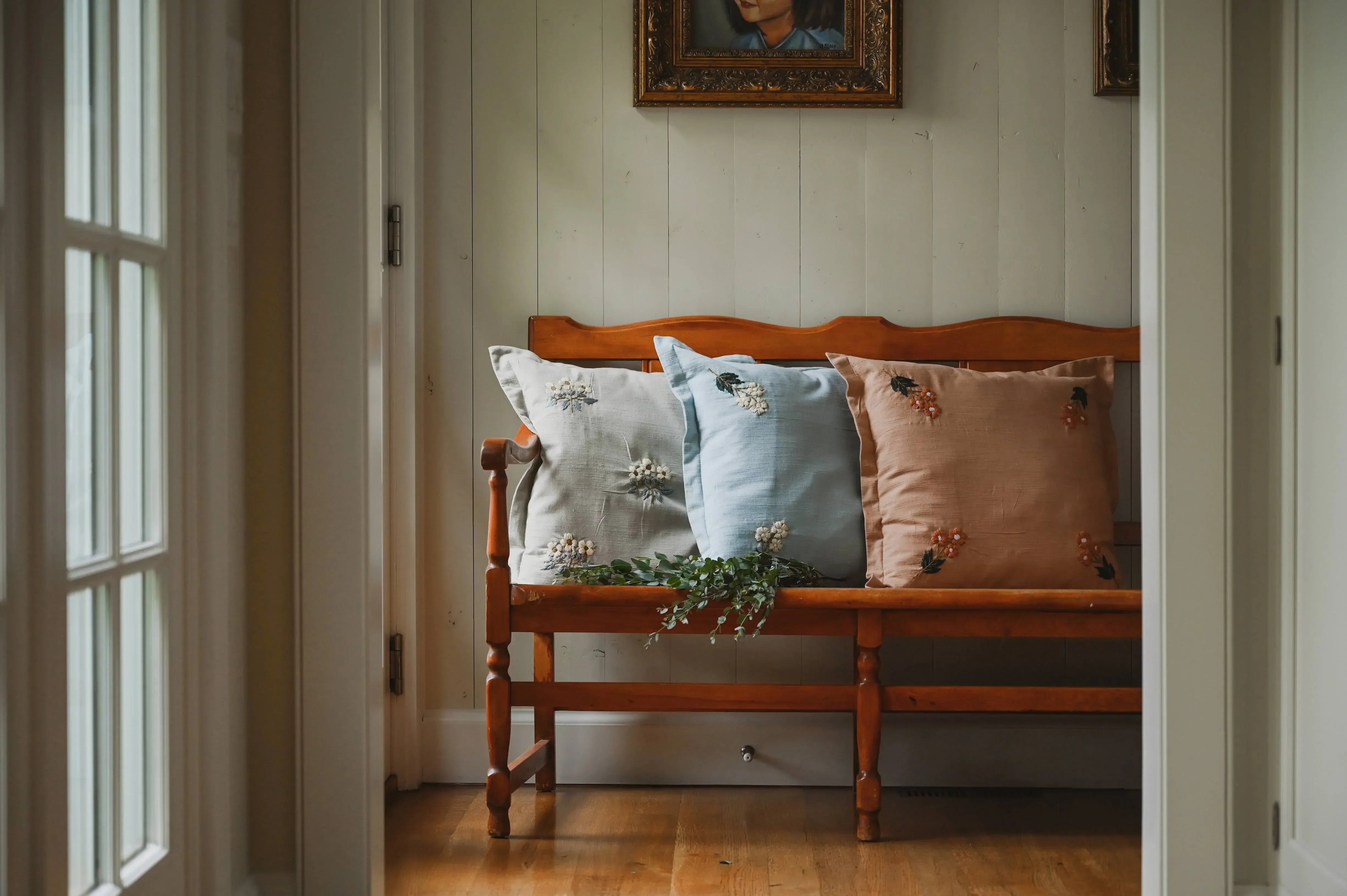 Estella Pillow (Blue Pillow) - The Mayfair Hall
