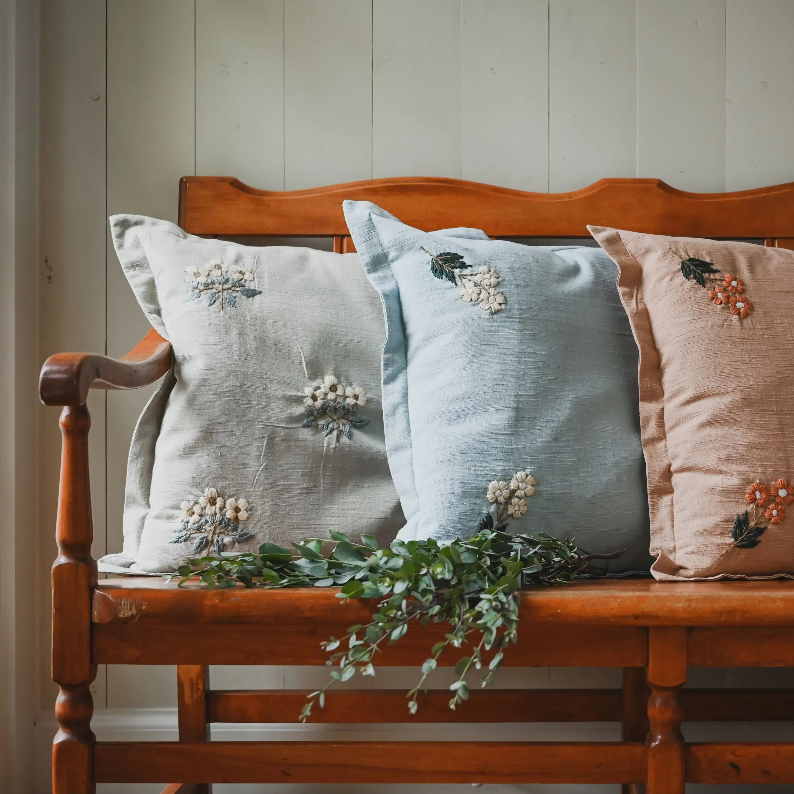 Florence Pillow (Natural) - The Mayfair Hall