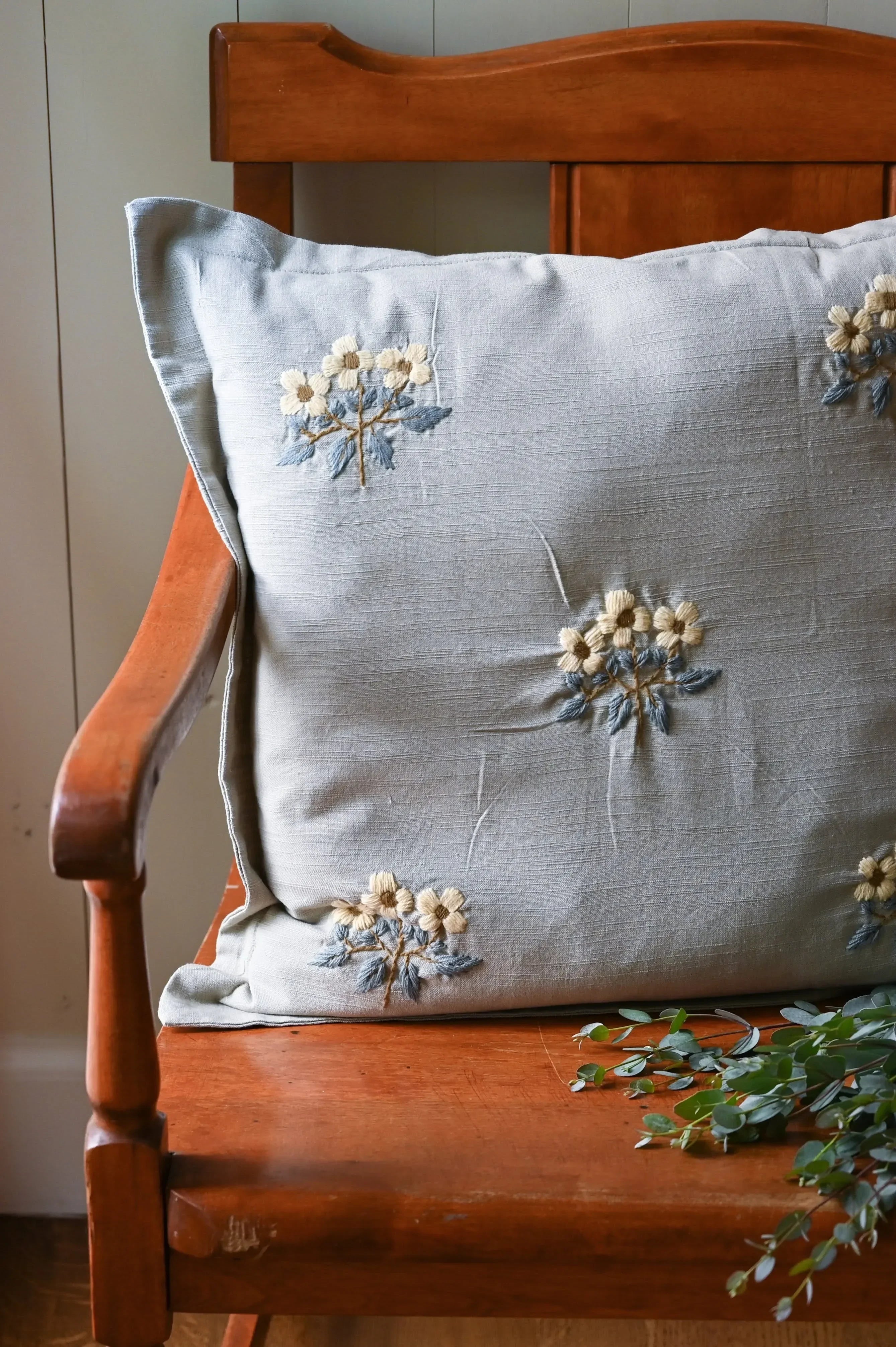 Florence Pillow (Natural) - The Mayfair Hall
