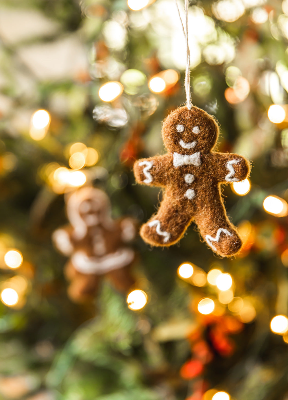 Felt Gingerbread Ornaments