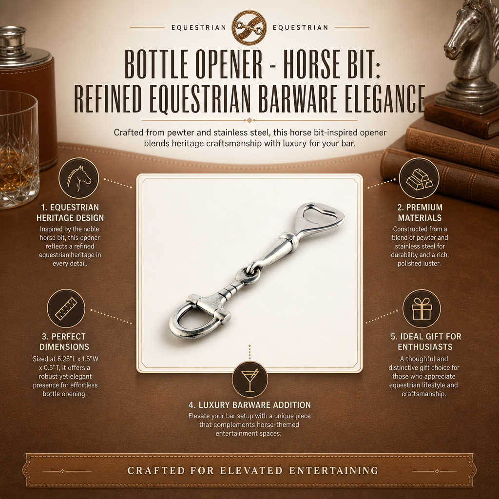 Bottle Opener - Horse Bit