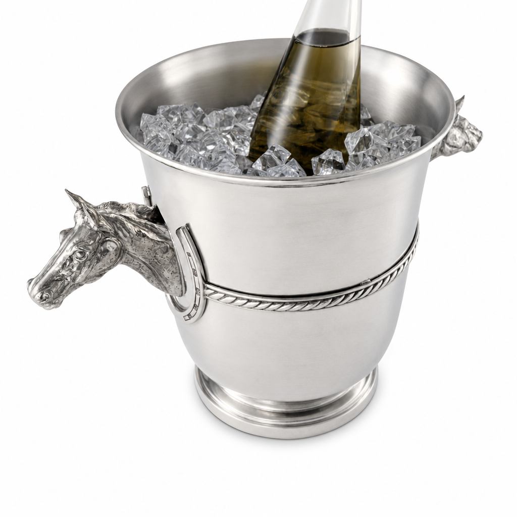 Horse Head Champagne Bucket