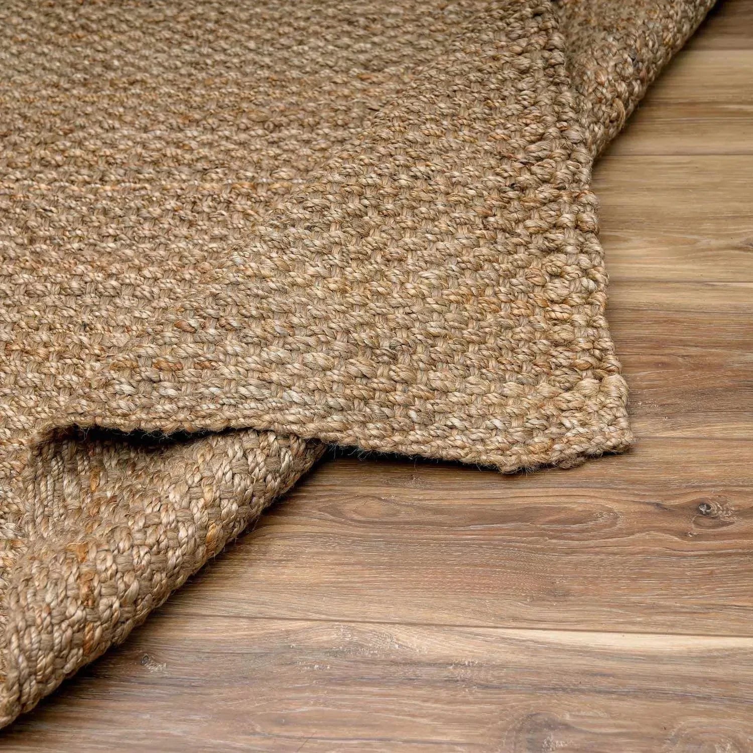 Herndon Braided Jute Rug - The Mayfair Hall