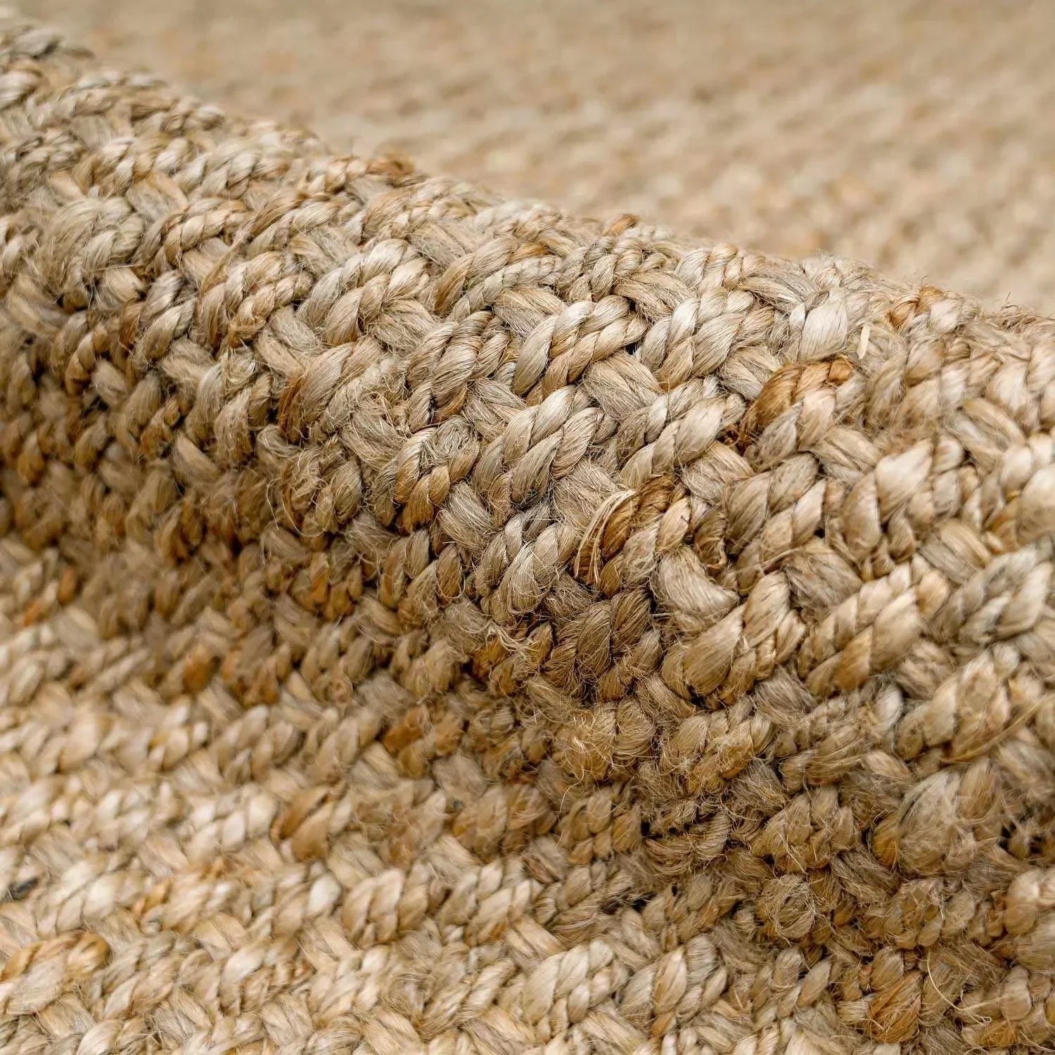 Herndon Braided Jute Rug - The Mayfair Hall