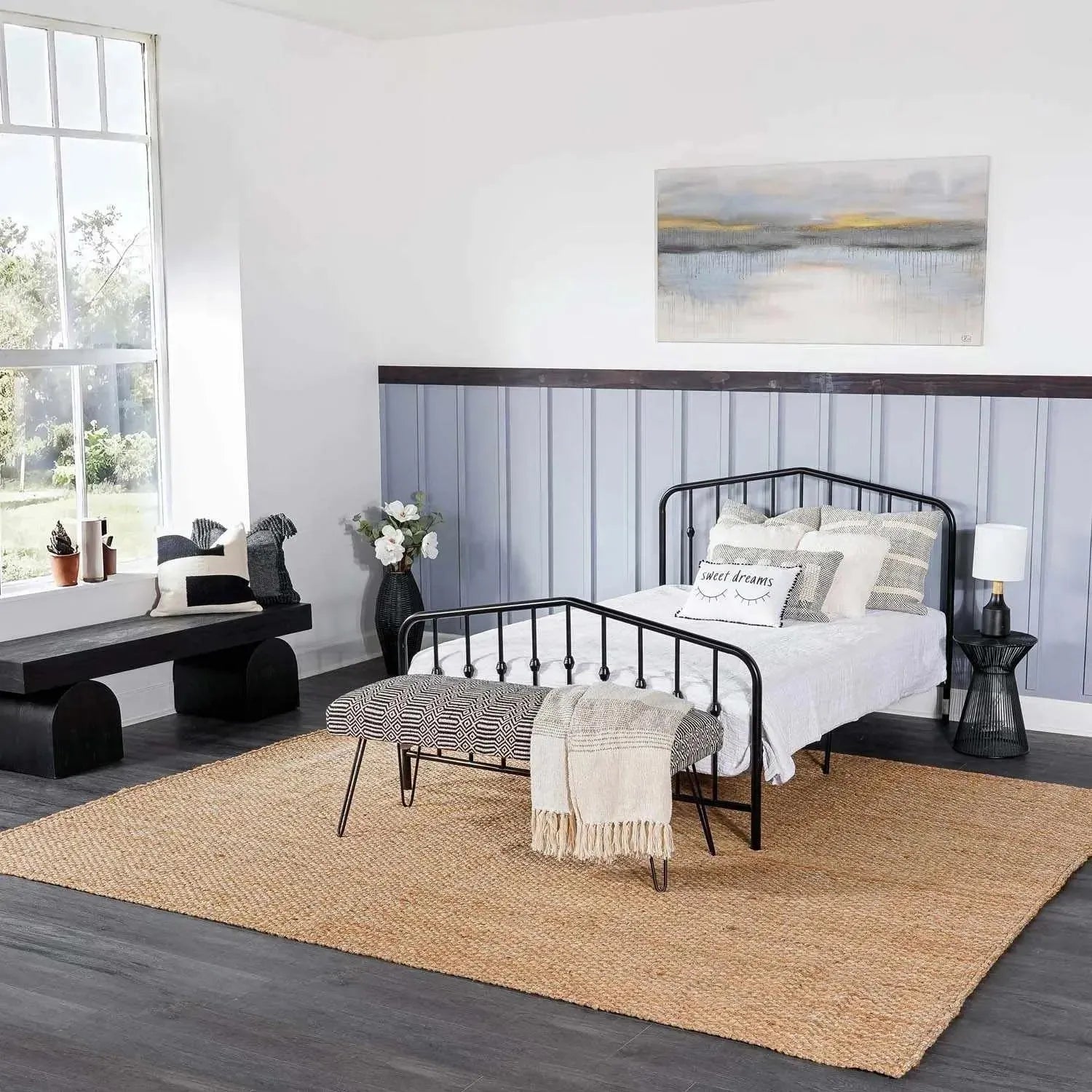 Herndon Braided Jute Rug - The Mayfair Hall