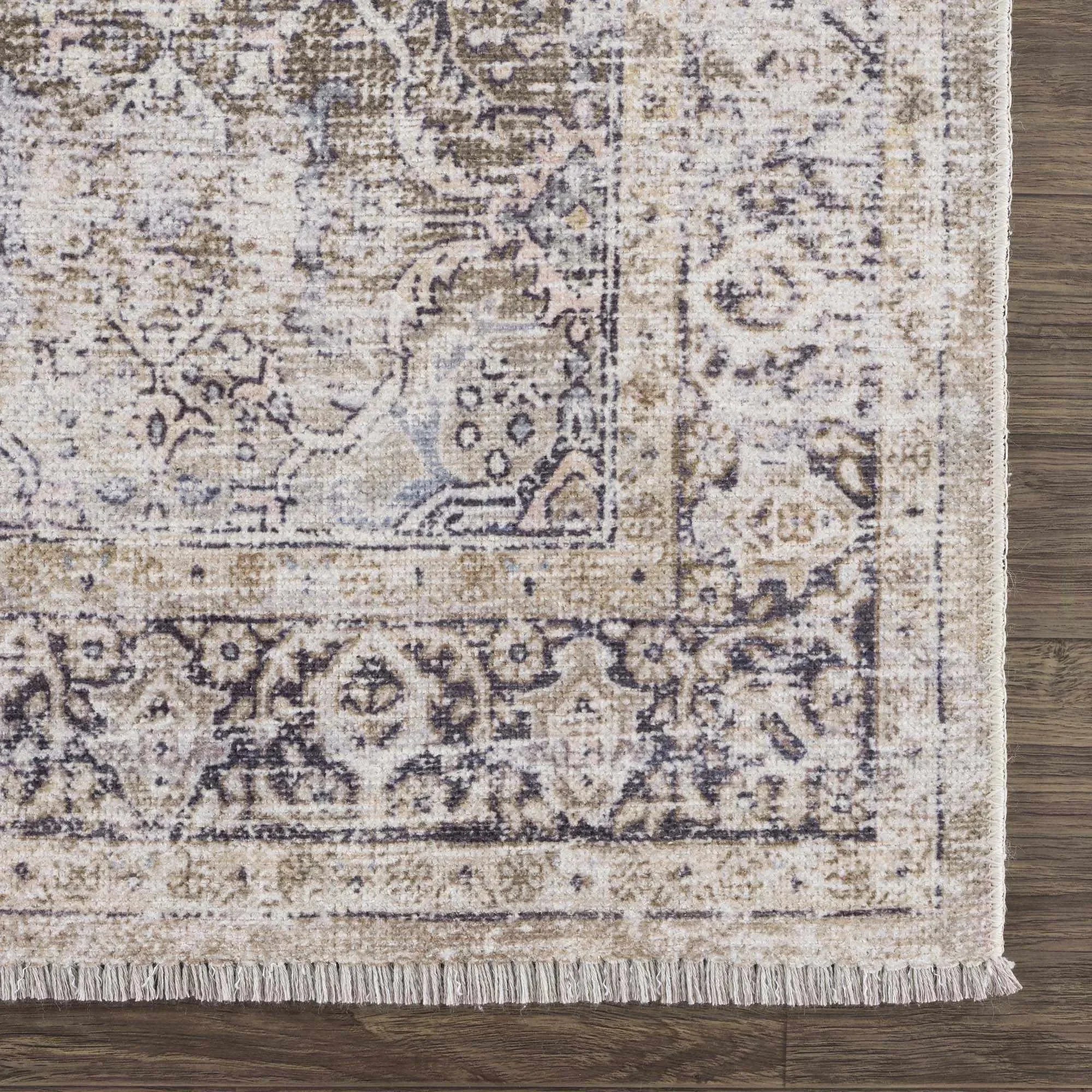 Olive Holi-2304 Washable Area Rug - The Mayfair Hall