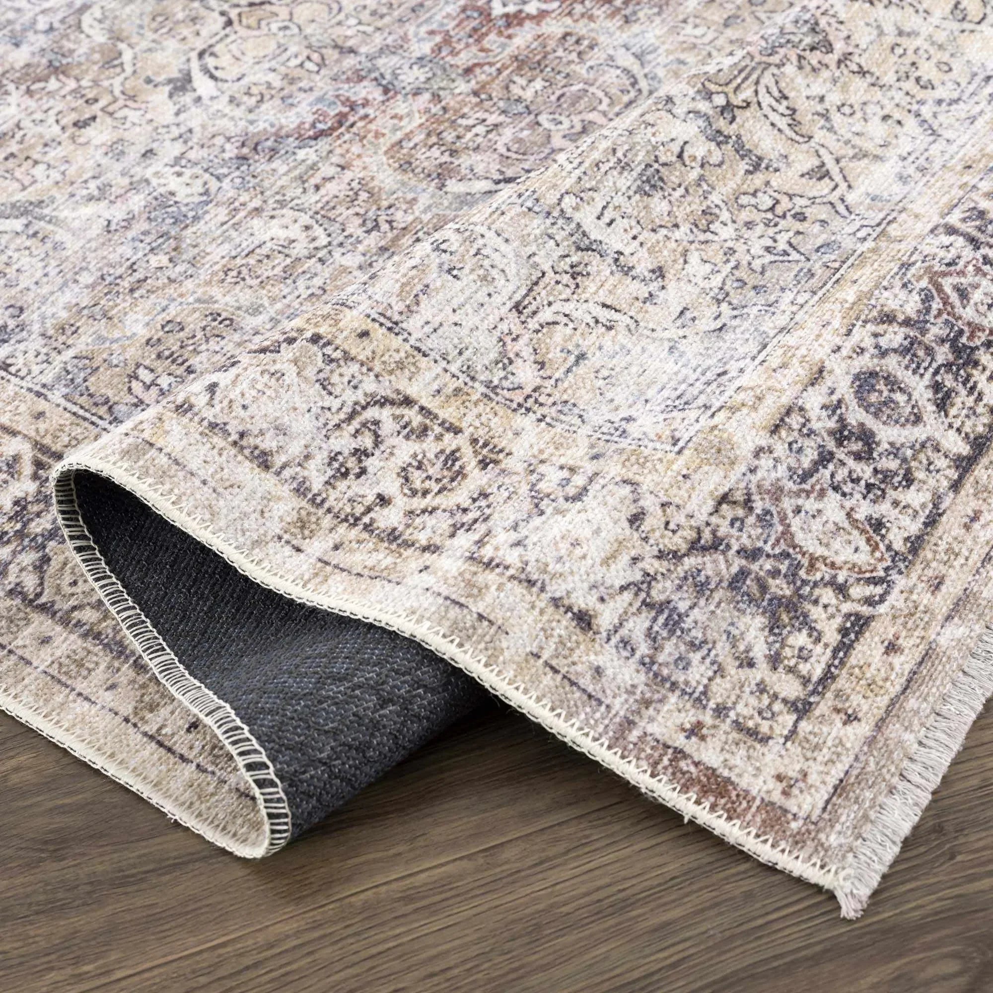 Olive Holi-2304 Washable Area Rug - The Mayfair Hall
