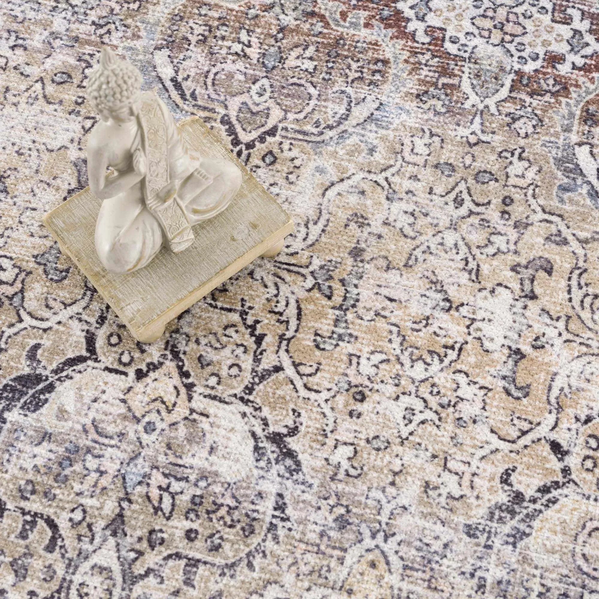 Olive Holi-2304 Washable Area Rug - The Mayfair Hall